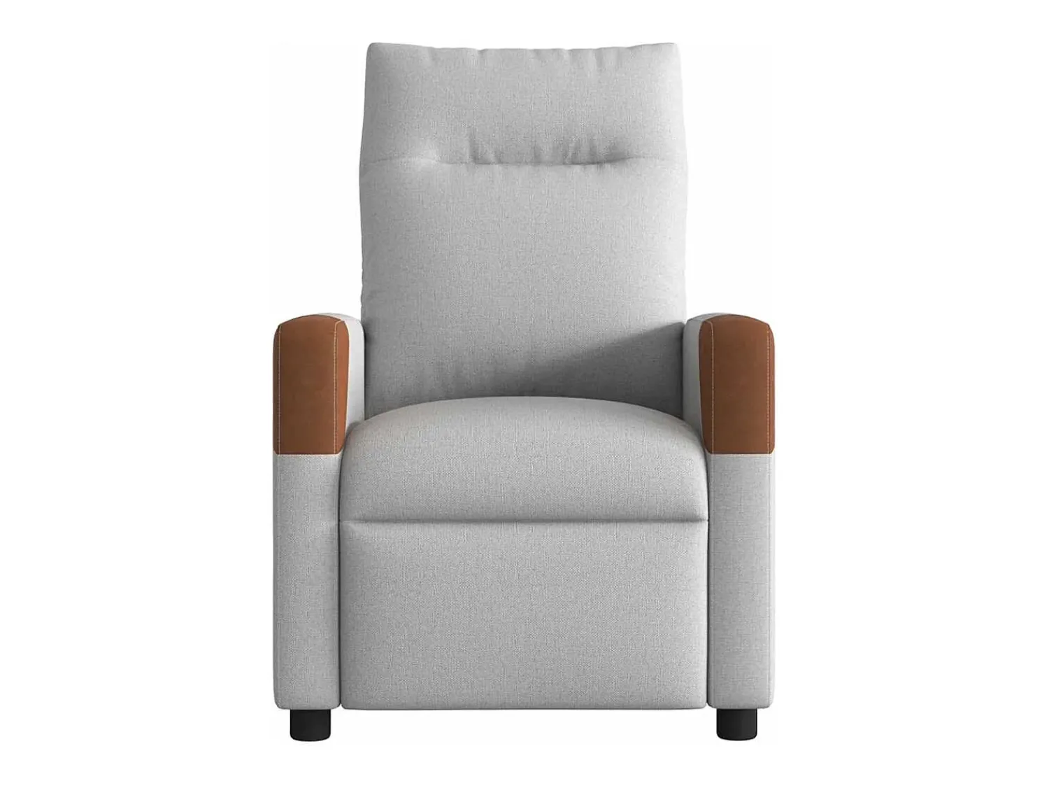 Poltrona| Poltrona massagens reclinável elétrica tecido -nublado SHL32005 Cinzento