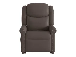 Outlet Poltrona massagens reclinável elevatória couro artificial SHL685299 Castanho