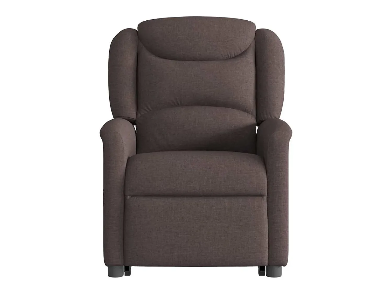 Poltrona* Poltrona massagens reclinável elevatória tecido -escuro SHL424720 Castanho