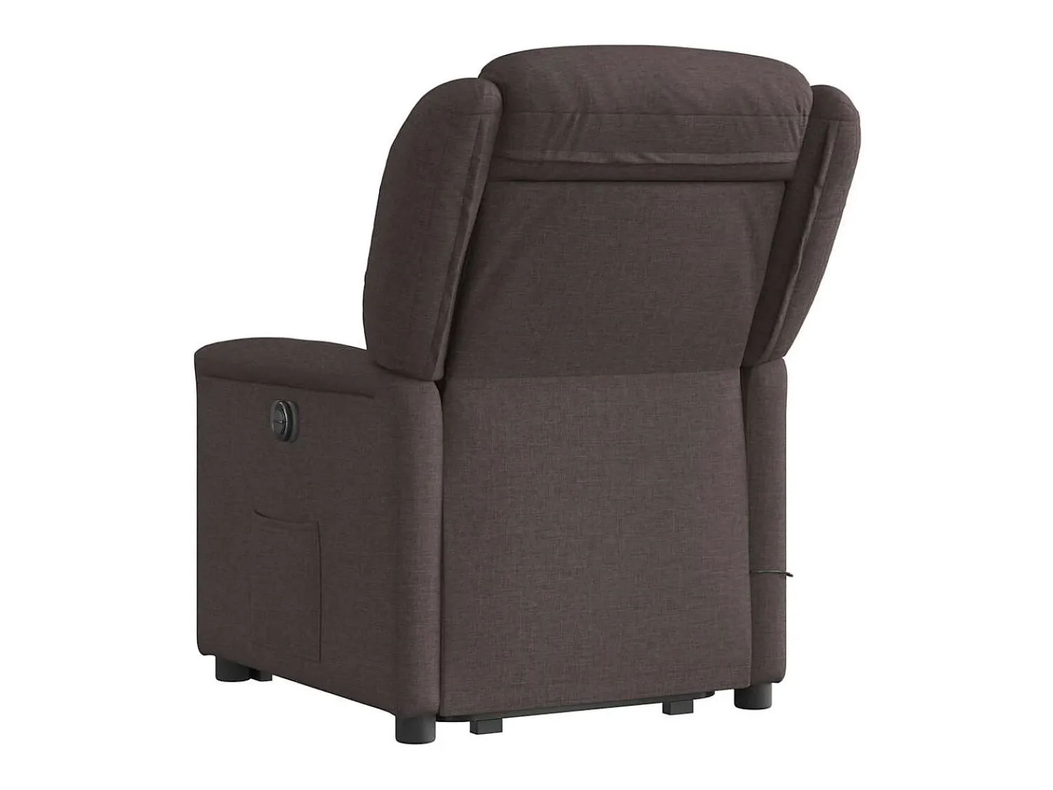 Poltrona* Poltrona massagens reclinável elevatória tecido -escuro SHL424720 Castanho