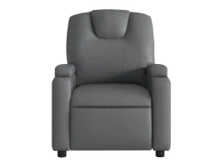 Poltrona massagens reclinável elétrica couro artif. SHL466530^ Poltrona