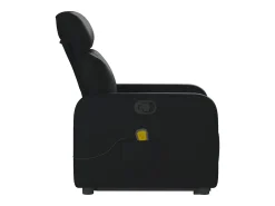 Poltrona| Poltrona massagens reclinável elevatória couro artificial SHL765395 Preto