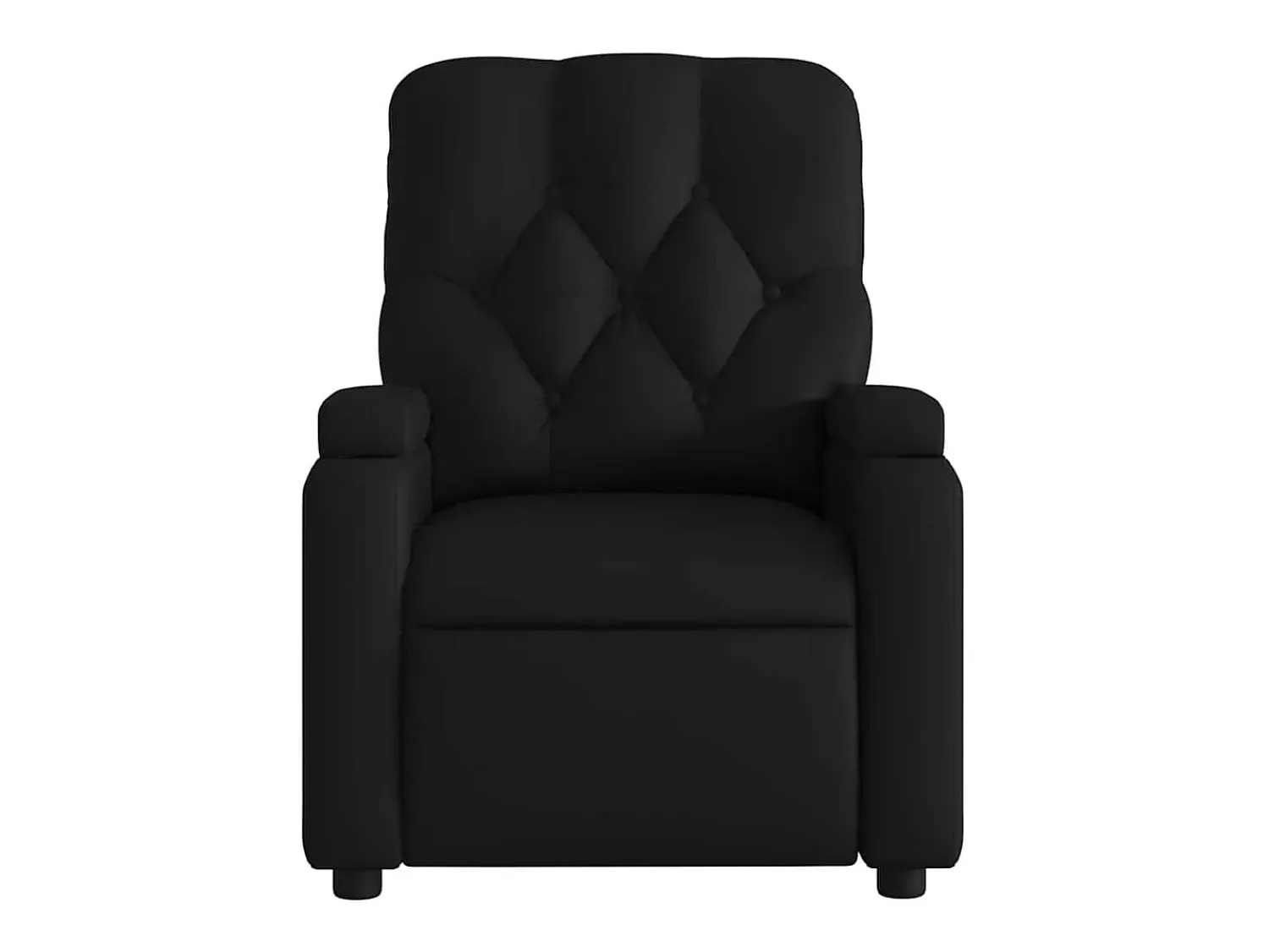 Poltrona massagens reclinável elétrica couro artificial SHL6984^ Poltrona