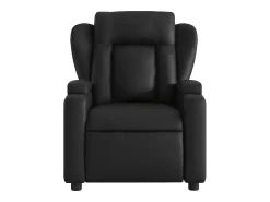 Poltrona| Poltrona massagens reclinável elétrica couro artificial SHL227945 Preto