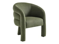 Maison Céphy Poltrona moderna em tecido texturizado ZELUVA^ Poltrona