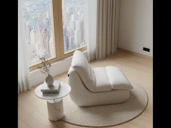Poltrona| Poltrona Nuvia - branco Branco sujo