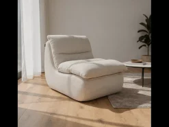 Poltrona| Poltrona Nuvia - branco Branco sujo