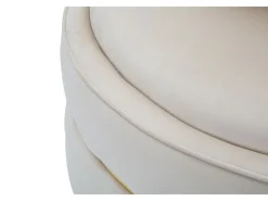 Discount POLTRONA PARIS SPACE CREME/OURO CM Ø 84X72 Bege