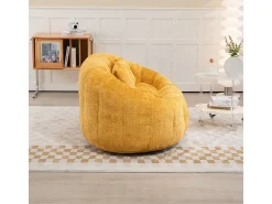 DripeX Poltrona Preguiçosa de Chenille - 2 Lugares - com 2 Almofadas - 62cm Profundidade do Assento - Carga Máx. 250kg -^ Sofá