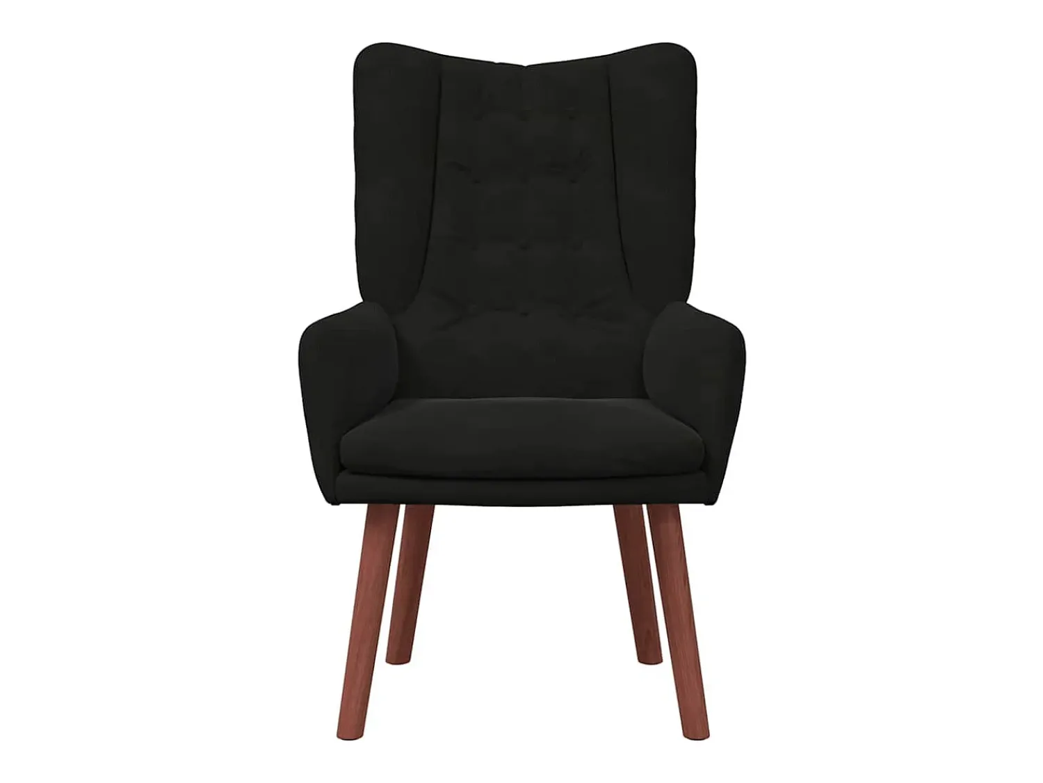 Outlet vidaxl poltrona 63 x 67 x 94 cm Veludo Preto