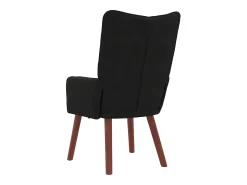 Outlet vidaxl poltrona 63 x 67 x 94 cm Veludo Preto