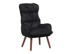 Poltrona|vidaxl poltrona 69 x 74 x 93 cm Couro Artificial Preto