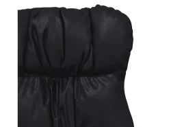 Poltrona|vidaxl poltrona 69 x 74 x 93 cm Couro Artificial Preto