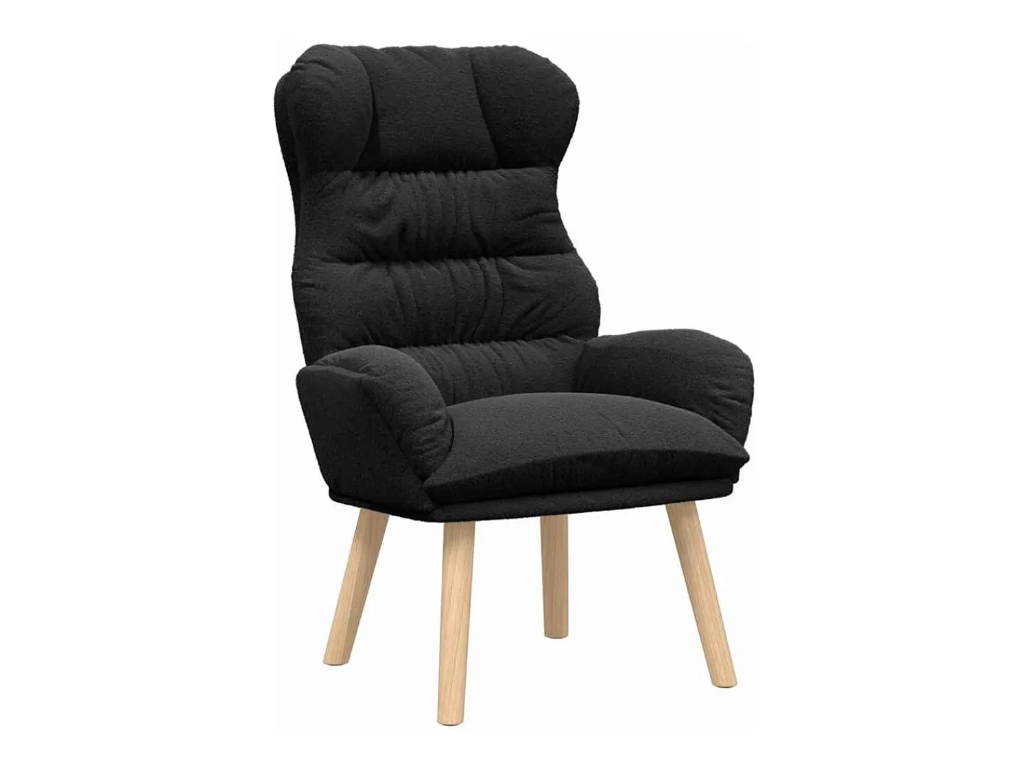 vidaxl poltrona 69 x 74 x 93 cm Tecido Sherpa^ Poltrona