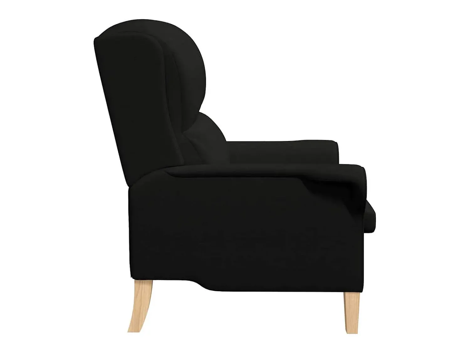 Poltrona* poltrona 76x94x102 cm tecido SHL668391 Preto