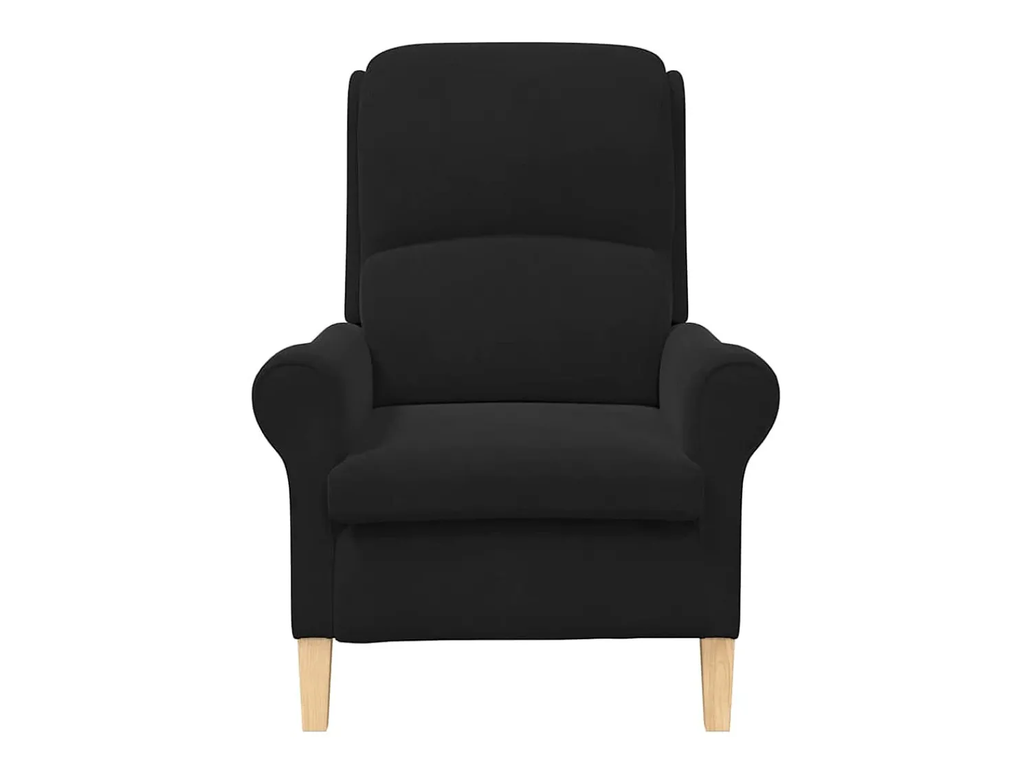 Poltrona* poltrona 76x94x102 cm Veludo SHL735745 Preto