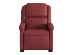 Poltrona| Poltrona reclin. elevatória elétrica couro artif -tinto SHL13110 Vermelho