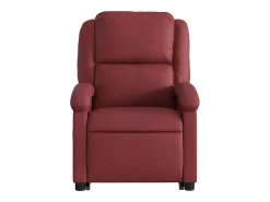Poltrona| Poltrona reclin. elevatória elétrica couro artif -tinto SHL299854 Vermelho