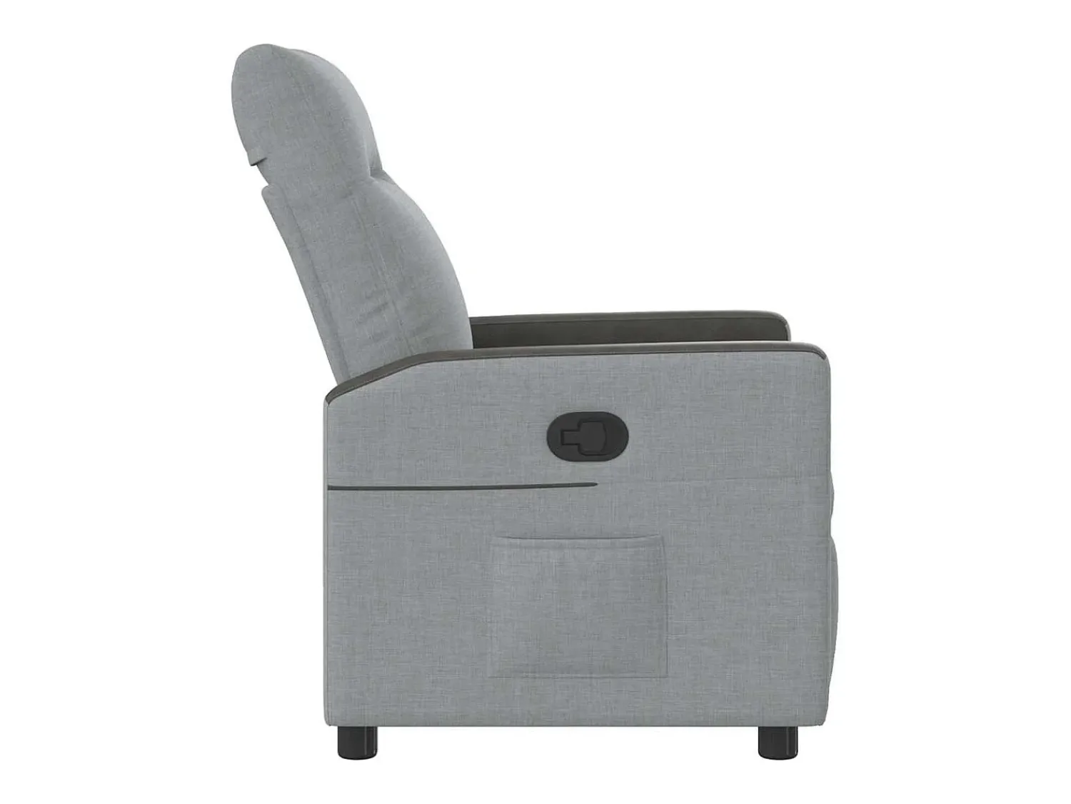 Poltrona Reclinável | Poltrona Confortável Relax tecido -claro SHL903791^ Poltrona