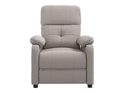 Poltrona Reclinável | Poltrona Confortável Relax tecido cinzento-acastanhado SHL578144^ Poltrona