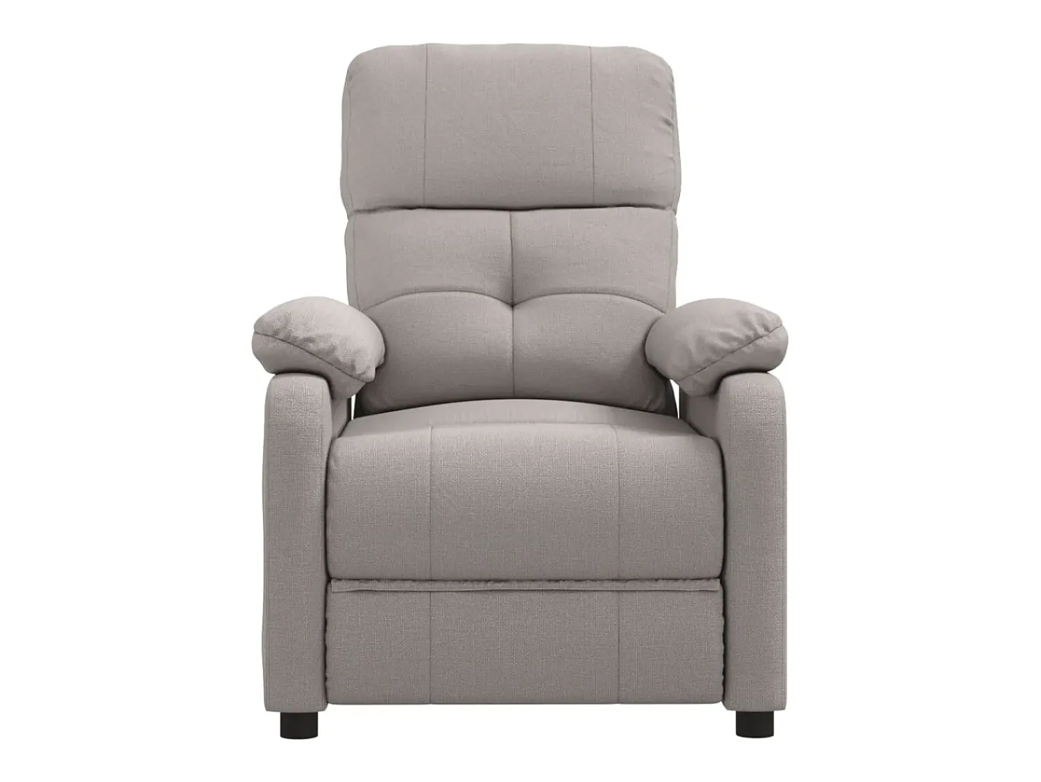 Poltrona Reclinável | Poltrona Confortável Relax tecido cinzento-acastanhado SHL578144^ Poltrona