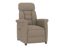 Hot Poltrona Reclinável | Poltrona Confortável Relax Cinzento-acastanhado SHL501443 Taupe