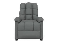 Poltrona| Poltrona Reclinável | Poltrona Confortável Relax tecido cinzento-escuro SHL429187 Cinza antracite