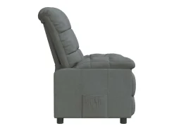 Poltrona| Poltrona Reclinável | Poltrona Confortável Relax tecido cinzento-escuro SHL429187 Cinza antracite