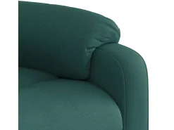 Poltrona Reclinável | Poltrona Confortável Relax tecido verde-escuro SHL212955 Verde pinho
