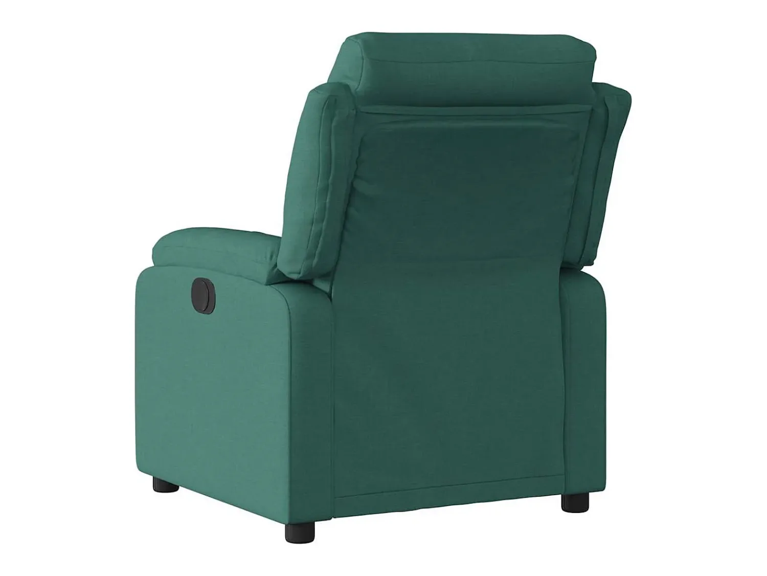 Poltrona Reclinável | Poltrona Confortável Relax tecido verde-escuro SHL212955 Verde pinho