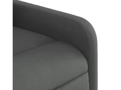Poltrona Reclinável | Poltrona Confortável Relax tecido cinzento-escuro SHL432164^ Poltrona