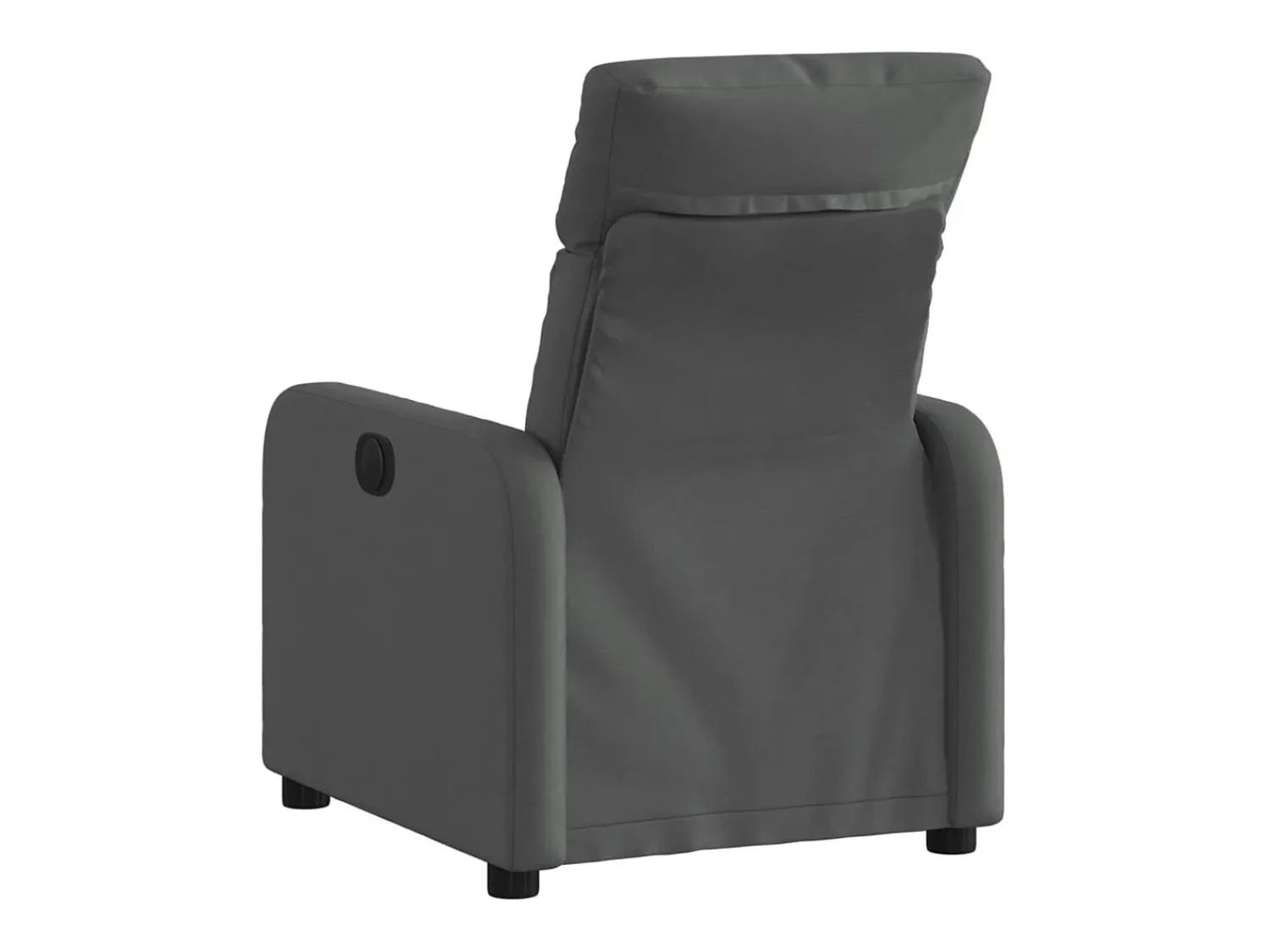 Poltrona Reclinável | Poltrona Confortável Relax tecido cinzento-escuro SHL432164^ Poltrona