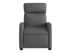 Poltrona Reclinável | Poltrona Confortável Relax tecido cinzento-escuro SHL432164^ Poltrona