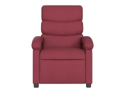 Outlet Poltrona Reclinável | Poltrona Confortável Relax tecido tinto SHL103374 Vermelho