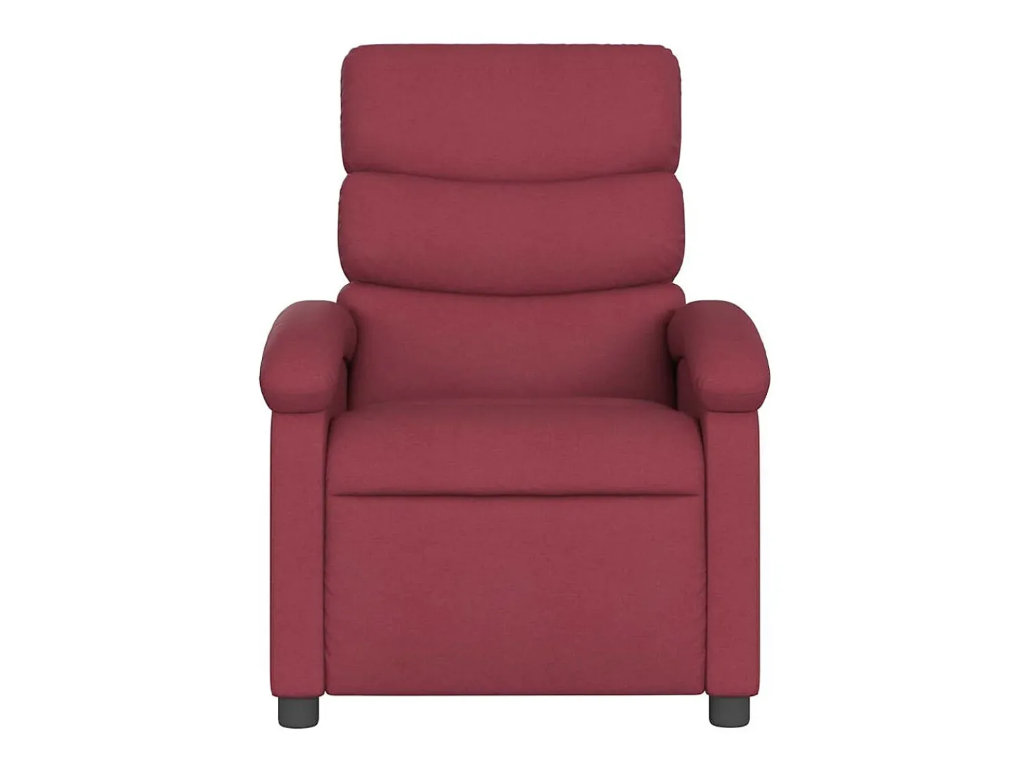 Outlet Poltrona Reclinável | Poltrona Confortável Relax tecido tinto SHL103374 Vermelho