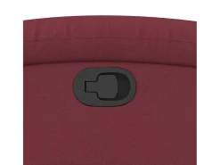 Outlet Poltrona Reclinável | Poltrona Confortável Relax tecido tinto SHL103374 Vermelho