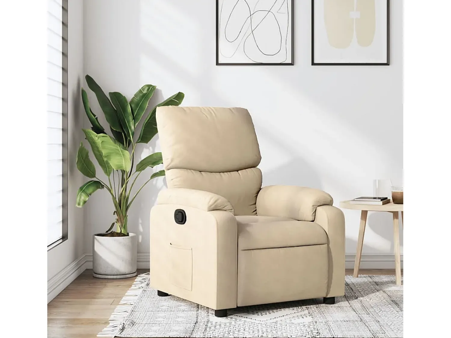 Poltrona Reclinável | Poltrona Confortável Relax tecido cor SHL575123^ Poltrona