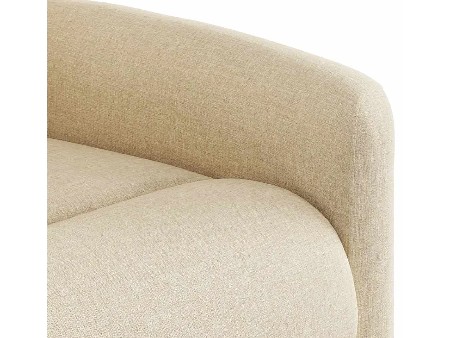 Poltrona| Poltrona Reclinável | Poltrona Confortável Relax tecido cor SHL378263 Creme