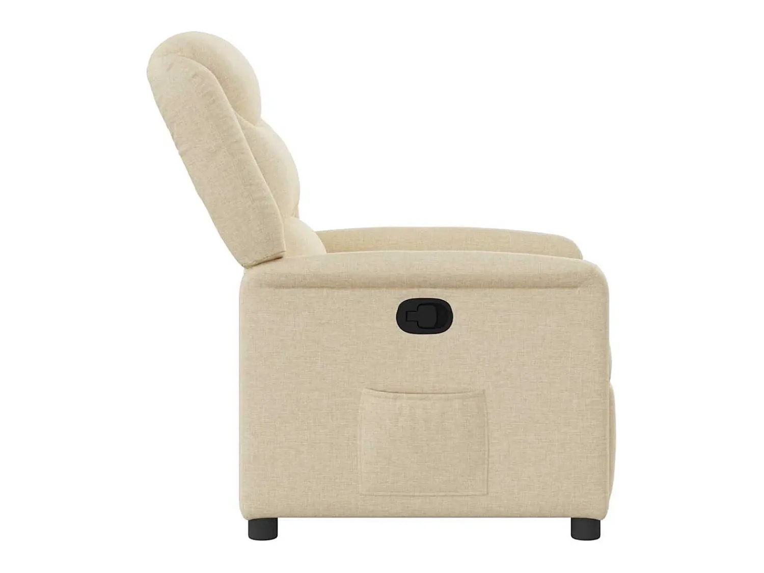 Poltrona| Poltrona Reclinável | Poltrona Confortável Relax tecido cor SHL378263 Creme