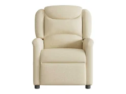 Poltrona| Poltrona Reclinável | Poltrona Confortável Relax tecido cor SHL378263 Creme