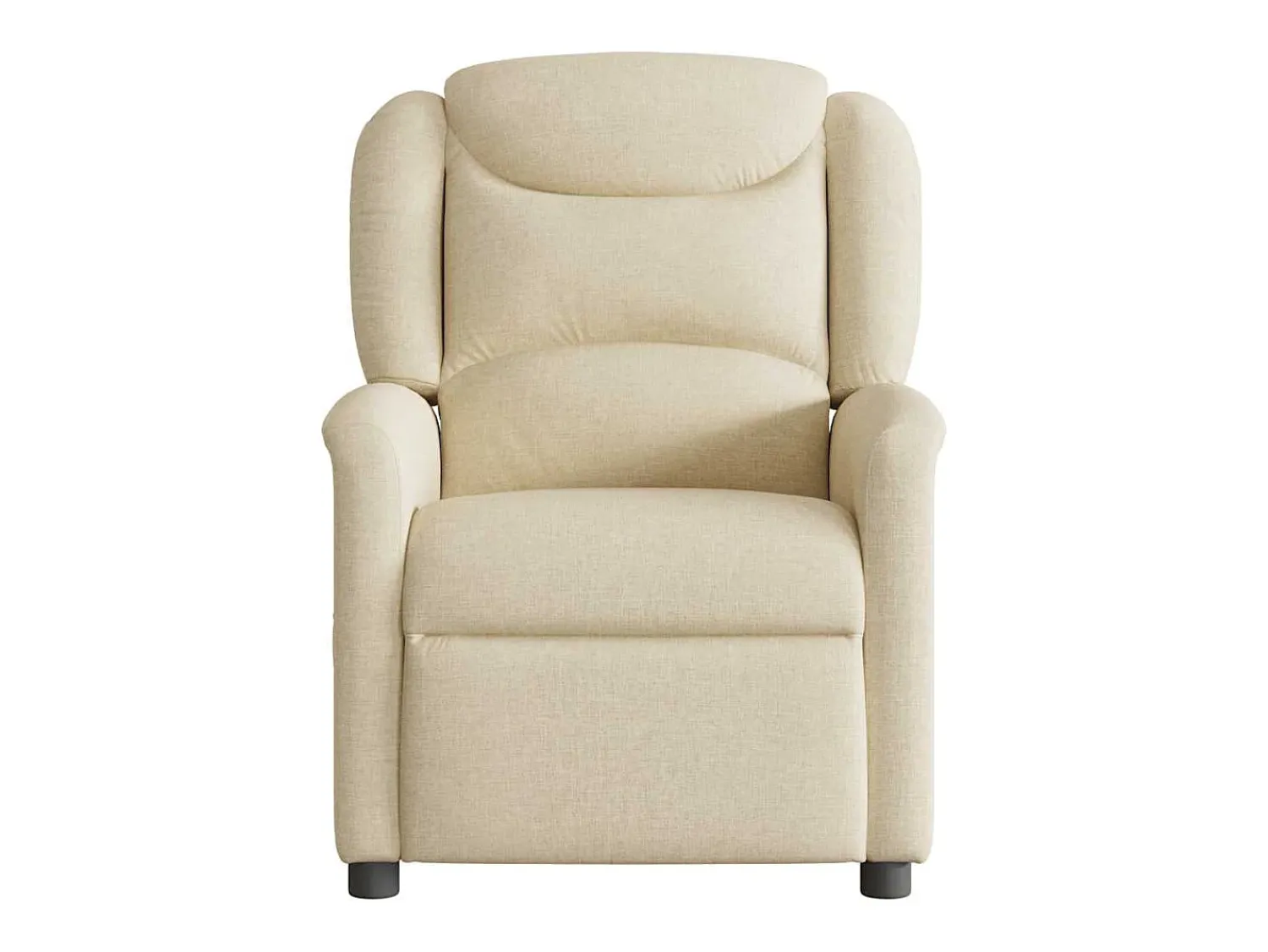 Poltrona| Poltrona Reclinável | Poltrona Confortável Relax tecido cor SHL378263 Creme