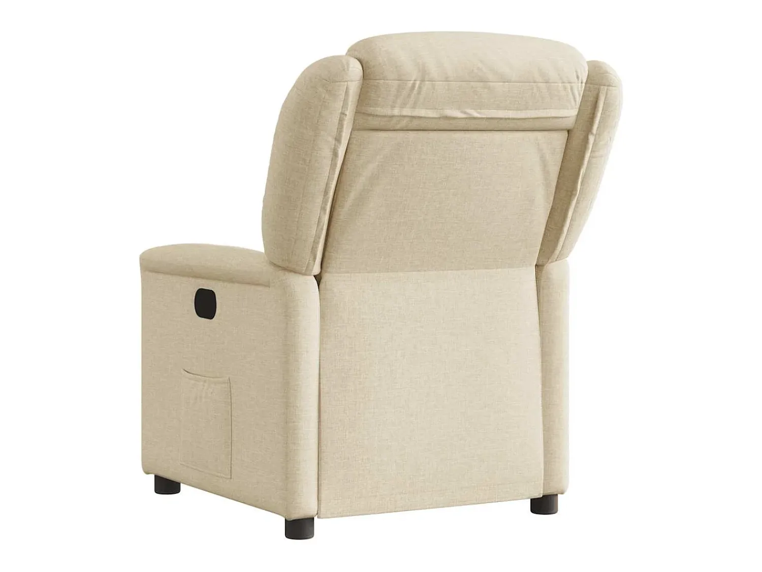 Poltrona| Poltrona Reclinável | Poltrona Confortável Relax tecido cor SHL378263 Creme