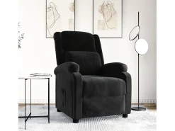 Poltrona Reclinável | Poltrona Confortável Relax veludo SHL218490^ Poltrona