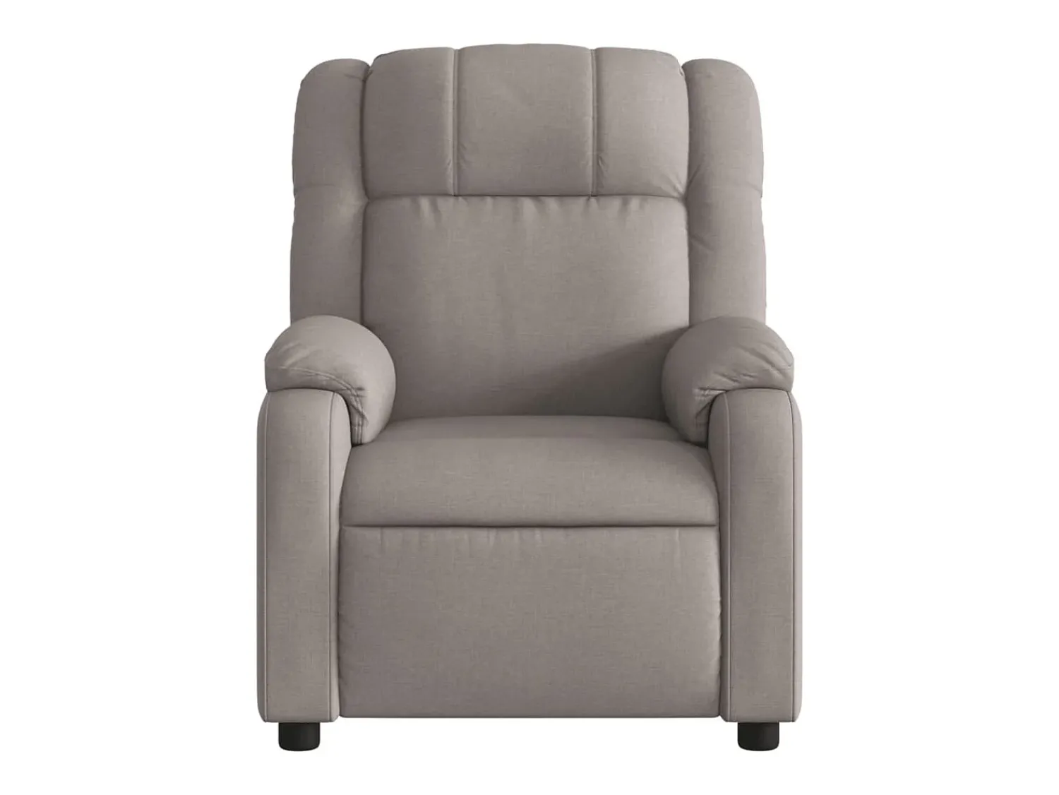 Poltrona* Poltrona Reclinável | Poltrona Confortável Relax tecido cinzento-acastanhado SHL378812 Taupe
