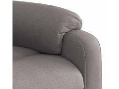 Poltrona* Poltrona Reclinável | Poltrona Confortável Relax tecido cinzento-acastanhado SHL183595 Taupe
