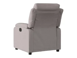 Poltrona* Poltrona Reclinável | Poltrona Confortável Relax tecido cinzento-acastanhado SHL183595 Taupe