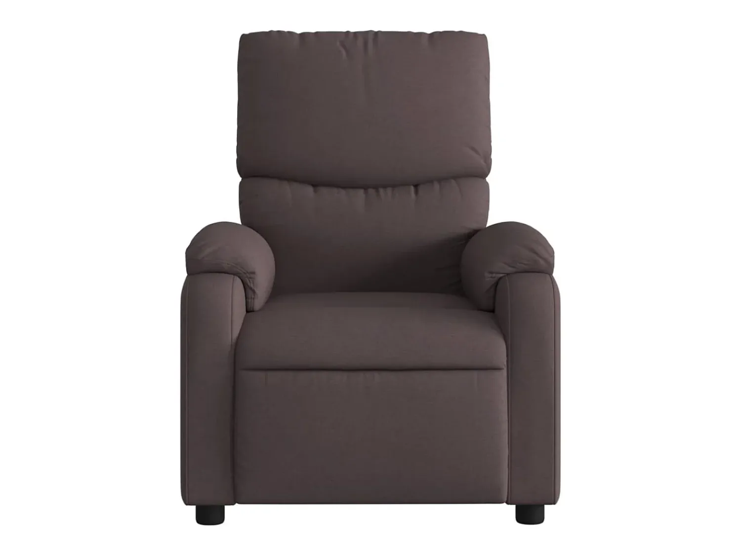 Poltrona| Poltrona Reclinável | Poltrona Confortável Relax tecido -escuro SHL666190 Castanho