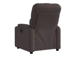Online Poltrona Reclinável | Poltrona Confortável Relax tecido -escuro SHL837011 Castanho