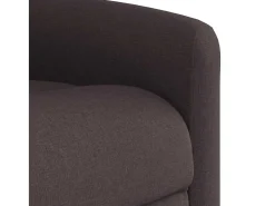 Discount Poltrona Reclinável | Poltrona Confortável Relax tecido -escuro SHL34312 Castanho