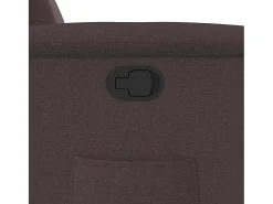 Discount Poltrona Reclinável | Poltrona Confortável Relax tecido -escuro SHL34312 Castanho